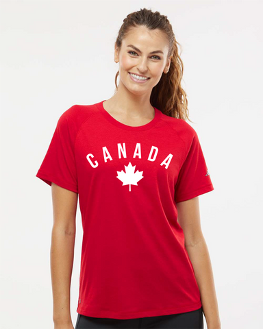 Canada Adidas Supporter T-Shirt - Women's