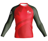 Karate Canada Red ARES Long Sleeve Tee / Chandail à manches longues