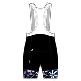 Navy - Perf Bib Shorts