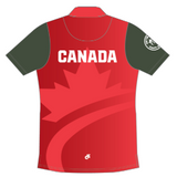 Karate Canada Red Polo Shirt / Chandail Polo Rouge