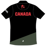 Karate Canada Officials Black Polo Shirt / Chandail Polo Noir